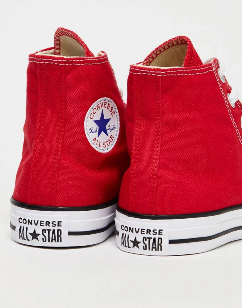Converse Converse Chuck Taylor All Star Hi trainers in red 2