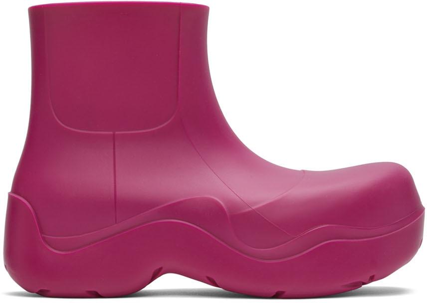 靴 Bottega Veneta puddle boots pink Bottega Veneta / New Puddle Boot / Fall 2020 Launch