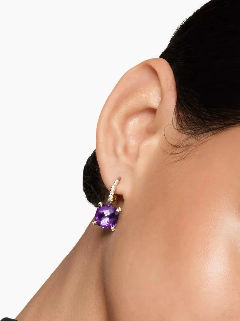 David Yurman Chatelaine Drop Earrings in 18K Yellow Gold 2