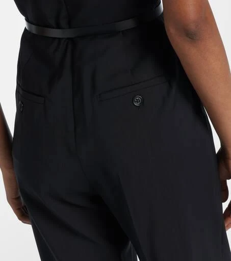 Max Mara Asymmetric virgin wool jumpsuit 6