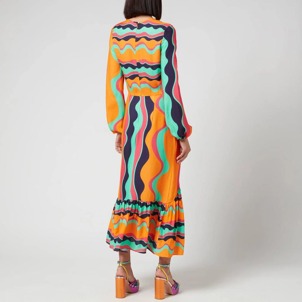 The Hut Never Fully Dressed Women's Curved Wave Sierra Dress - Multi 2