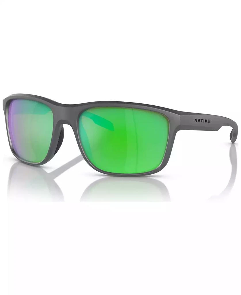 Native Eyewear Native Men's Gorge Polarized Sunglasses, Mirror Polar XD9040 1