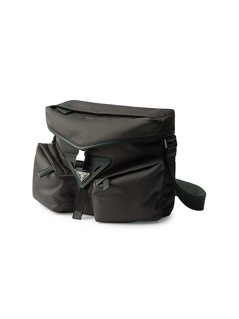 Prada Re-Nylon and Leather Shoulder Bag 2