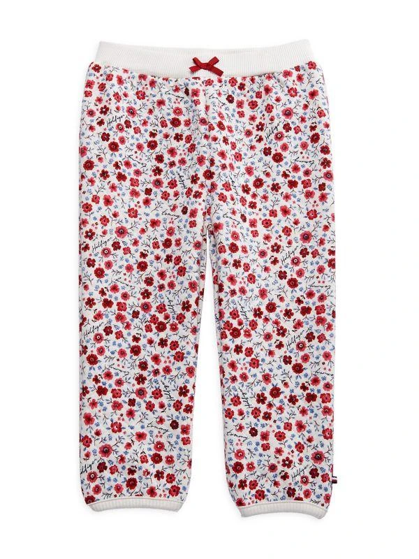 Tommy Hilfiger Baby Girl's 2-Piece Floral Pajama Set 2