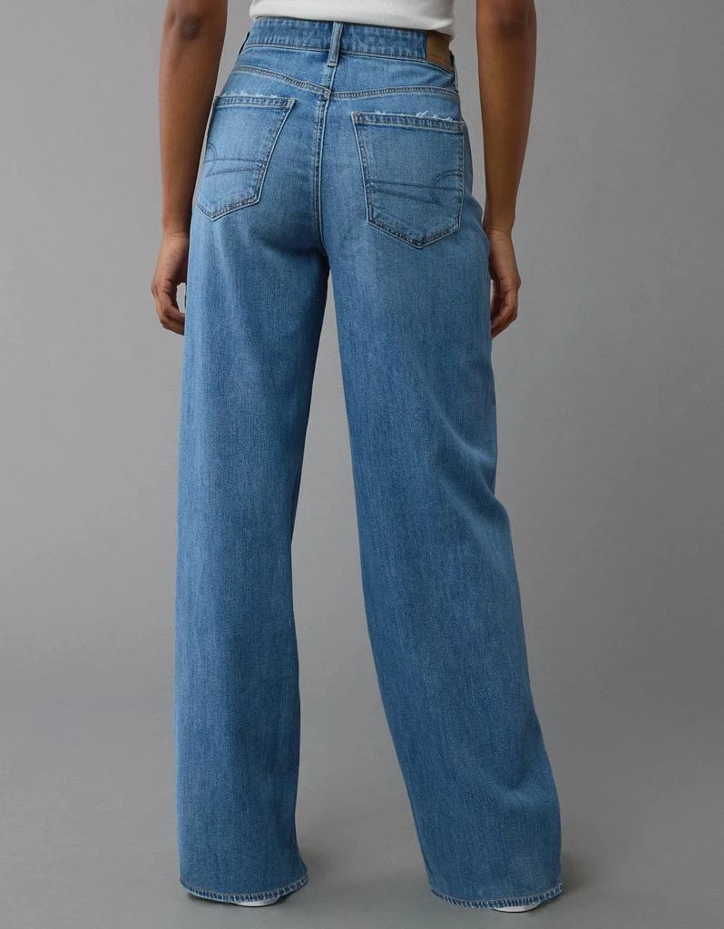 AE AE Dreamy Drape Stretch Super High-Waisted Baggy Wide-Leg Jean 2