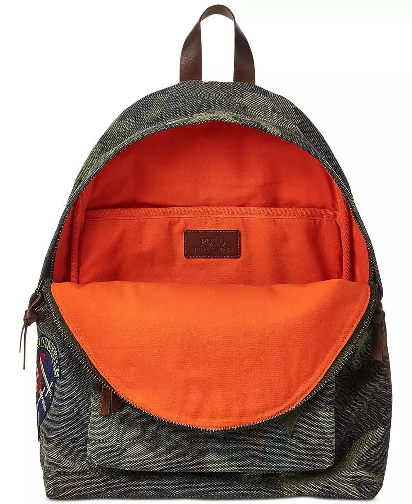 Ralph Lauren Men's Tiger-Patch Camo Canvas Backpack 3