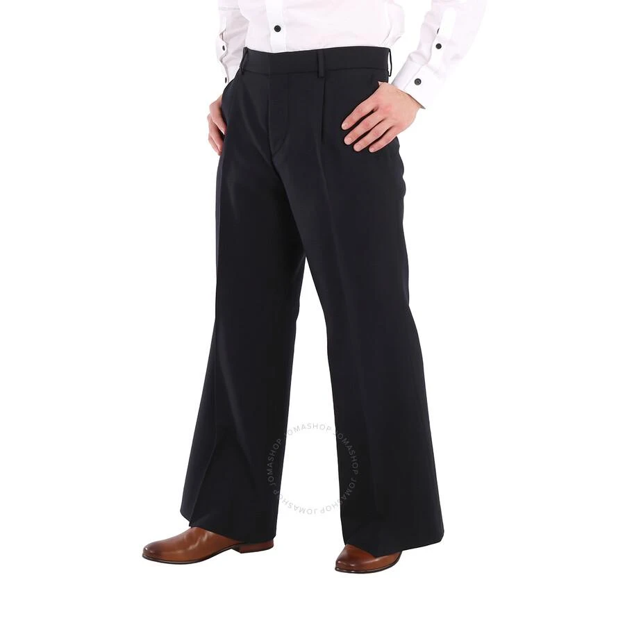 Burberry Men's Runway Dark Navy Flare Leg Tailored Trouser 3
