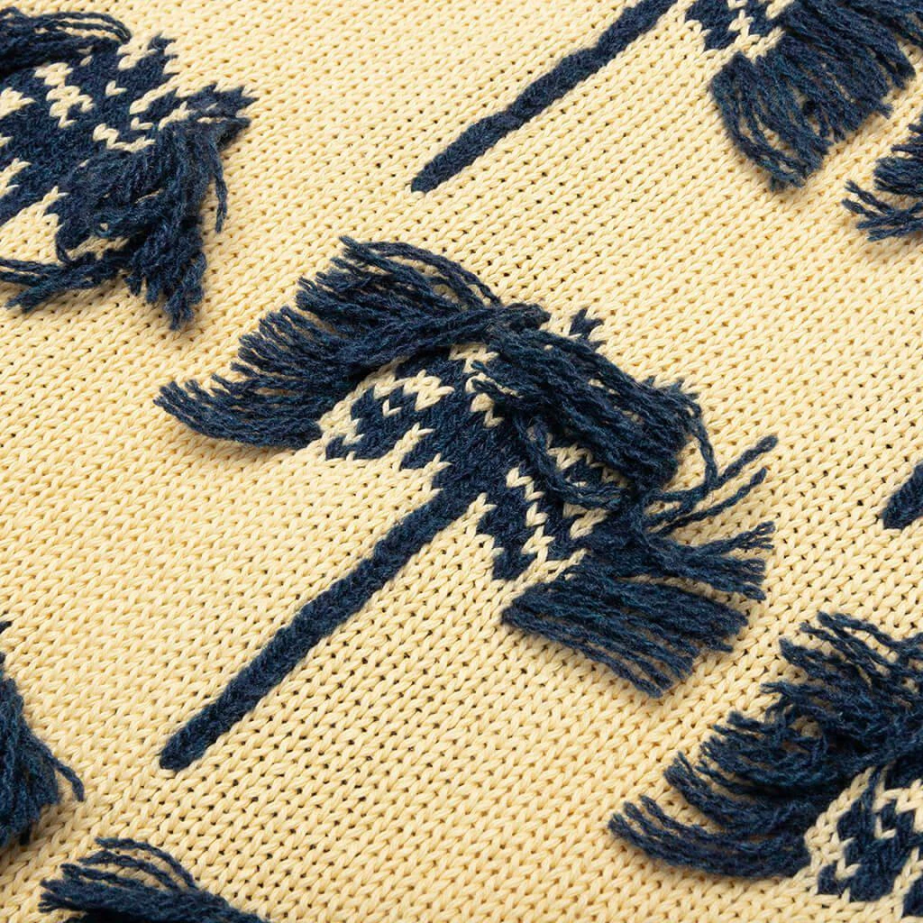 Jil Sander Jil Sander Palm-Tree Ribbed Polo Shirt 4