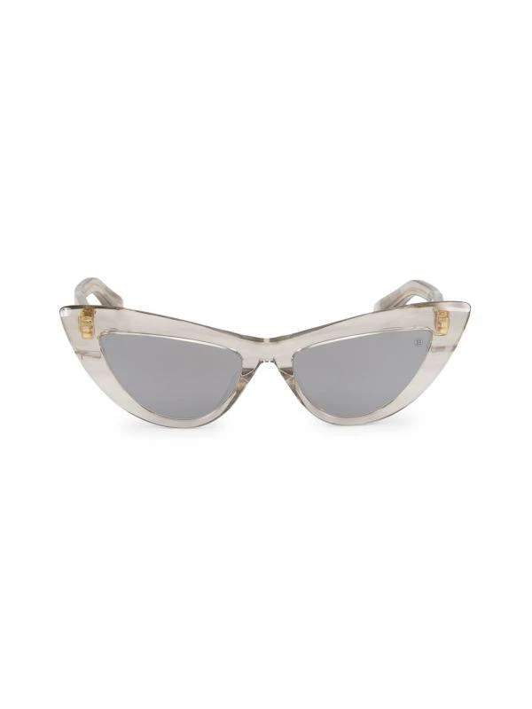 Balmain 54MM Solid Cat-Eye Sunglasses 1