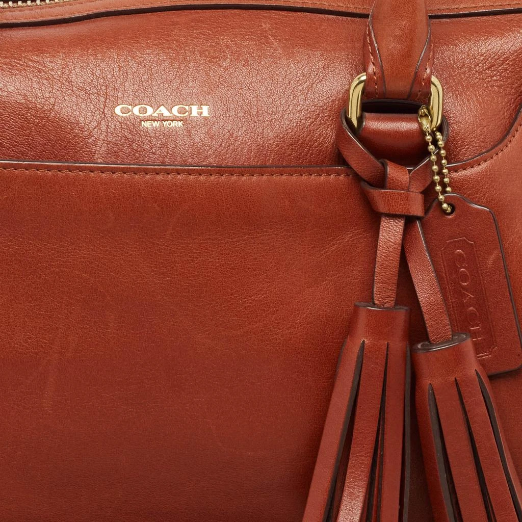 Coach Coach Brown Leather Legacy Haley Satchel 5