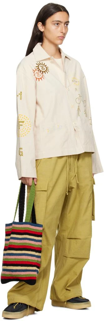 Story mfg. Khaki Peace Trousers 4