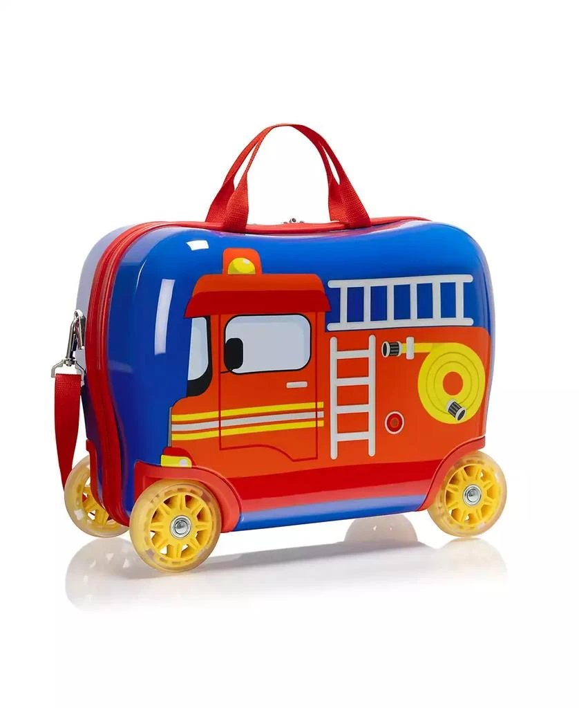 Heys Hey's Kids Ride-on Luggage w/Light-up Wheels - Fire Truck 1