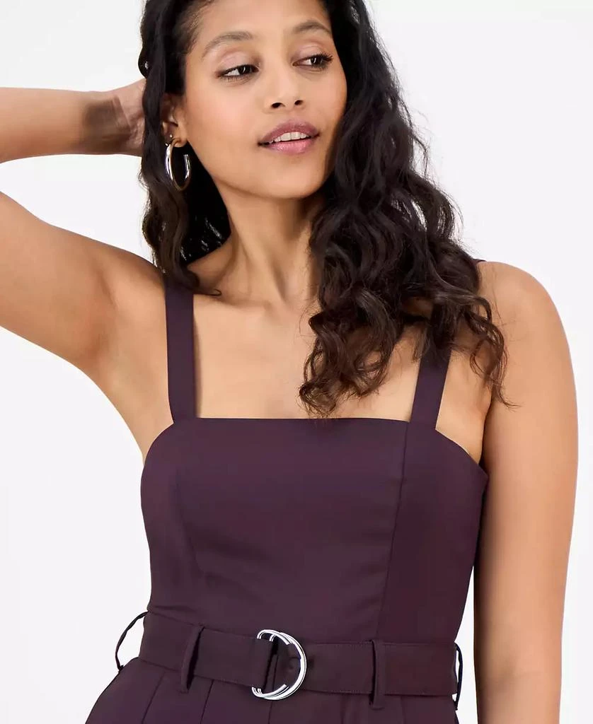 Bar III Women's Belted Mini Romper, Exclusively at Macy's 4