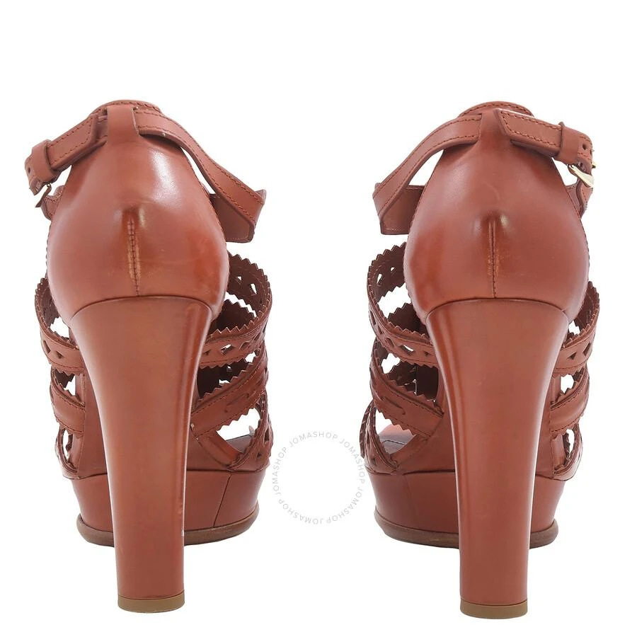 Tod's Platform Gladiator Sandals in Medium Natural 3