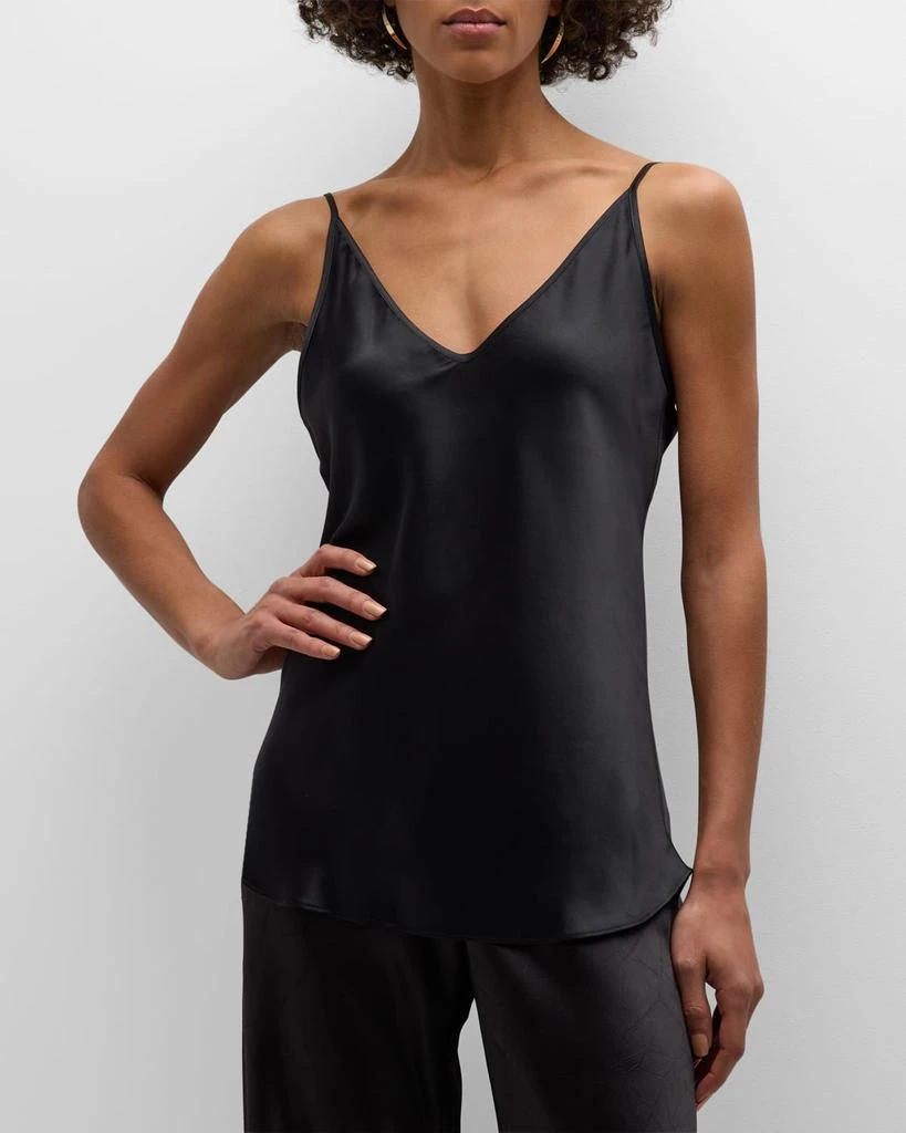 Christine Lingerie V-Neck Silk Cami 2