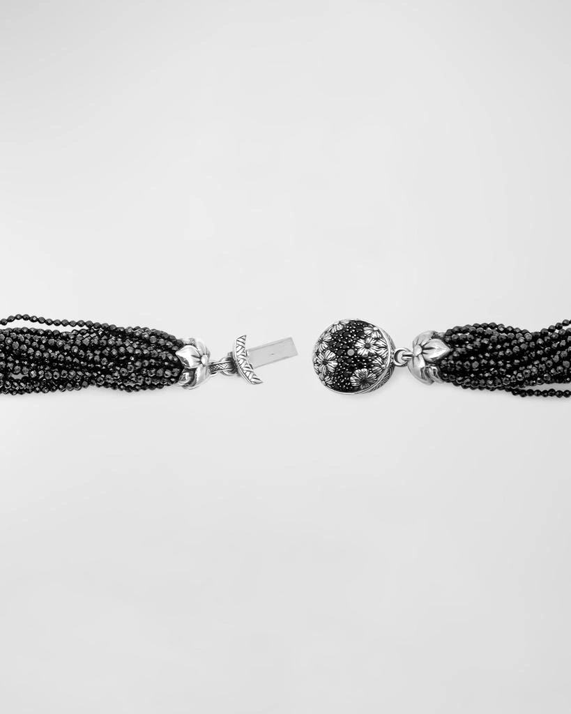 Stephen Dweck Black Spinel Multi-Strand Bracelet 5