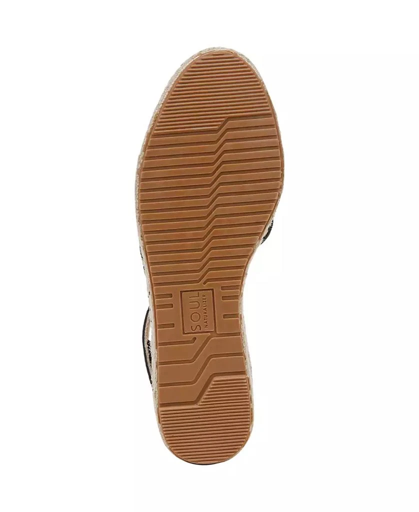 Soul Naturalizer Women's Wren Ankle-Strap Wedge Espadrilles 5