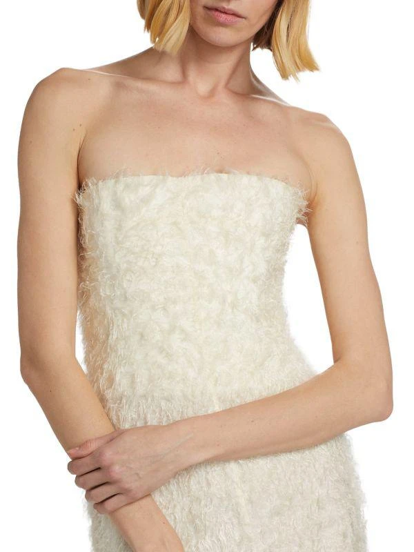 Totême Strapless Fil Coupé Dress 4