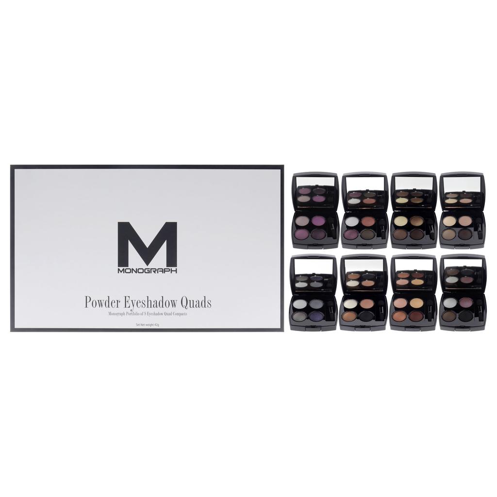Artis Monograph Collection Powder Eyeshadow Quads Portfolio by  for Women - 8 x 1.41 oz Eye Shadow