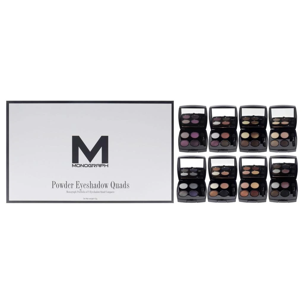 Artis Monograph Collection Powder Eyeshadow Quads Portfolio by  for Women - 8 x 1.41 oz Eye Shadow 1
