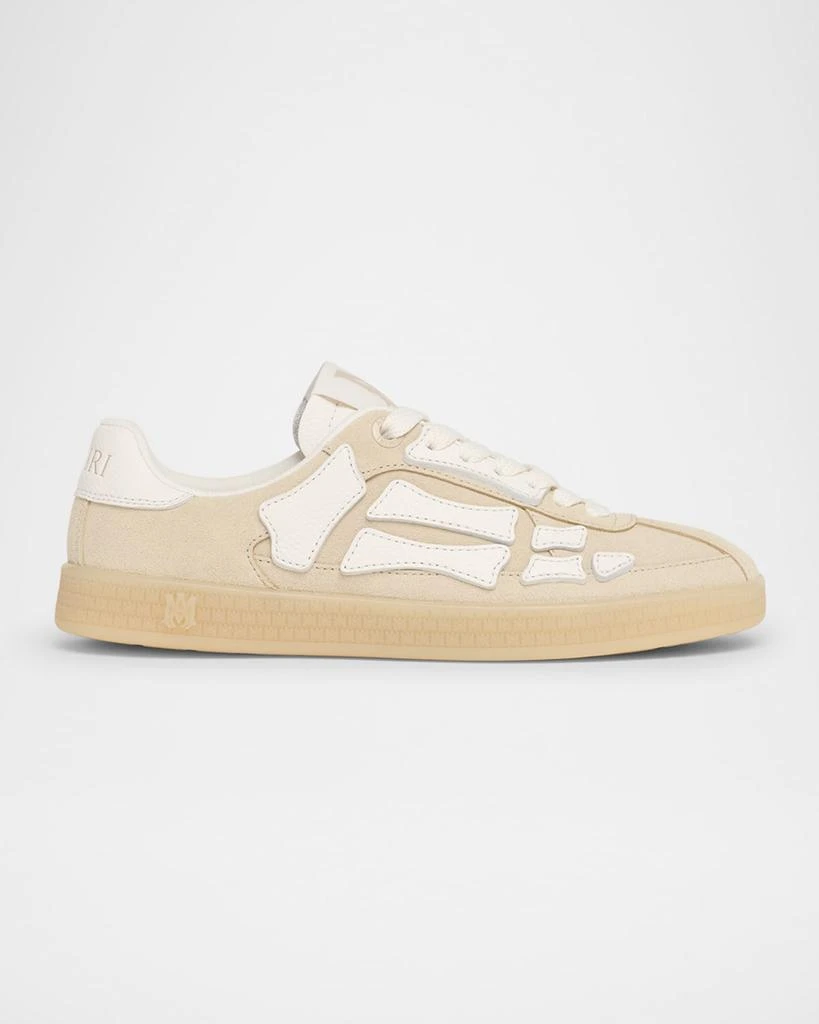AMIRI Pacific Bones Mixed Leather Sneakers 1