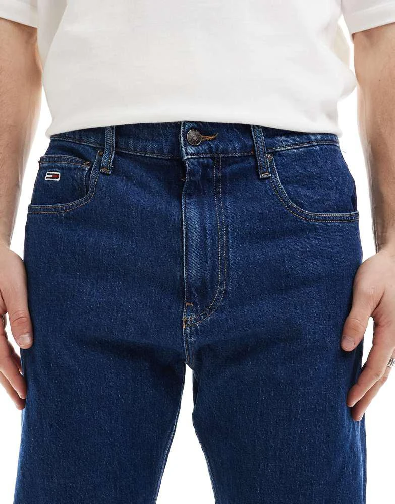 Tommy Jeans Tommy Jeans Otis regular straight jeans in dark wash 5