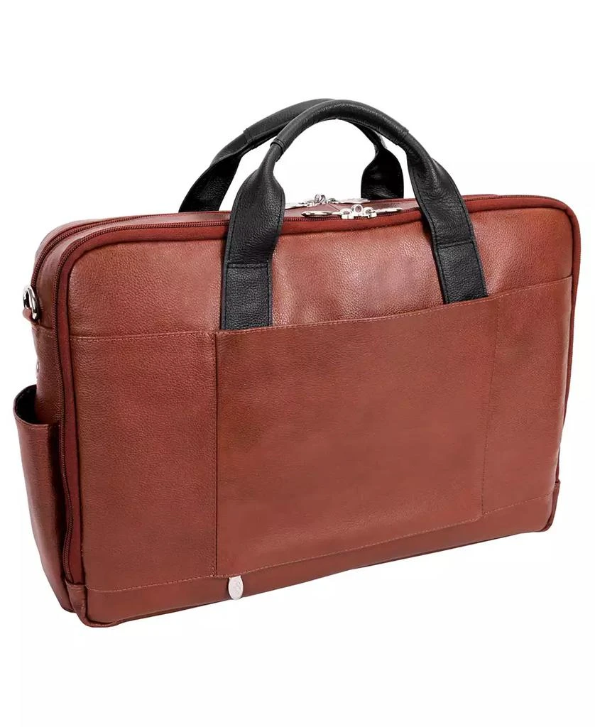 McKlein Southport 17" Dual-Compartment Laptop Tablet Briefcase 7