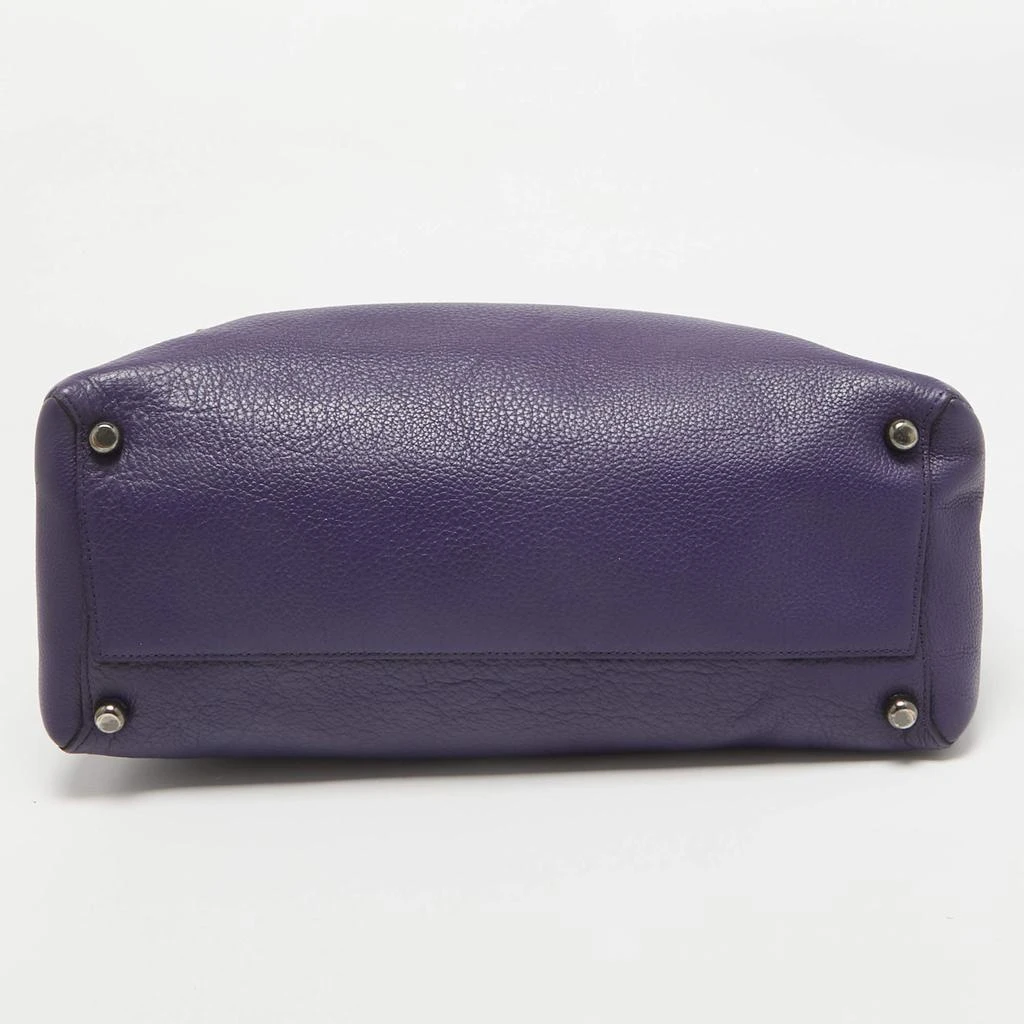 Coach Coach Purple Leather Large Borough Tote 7