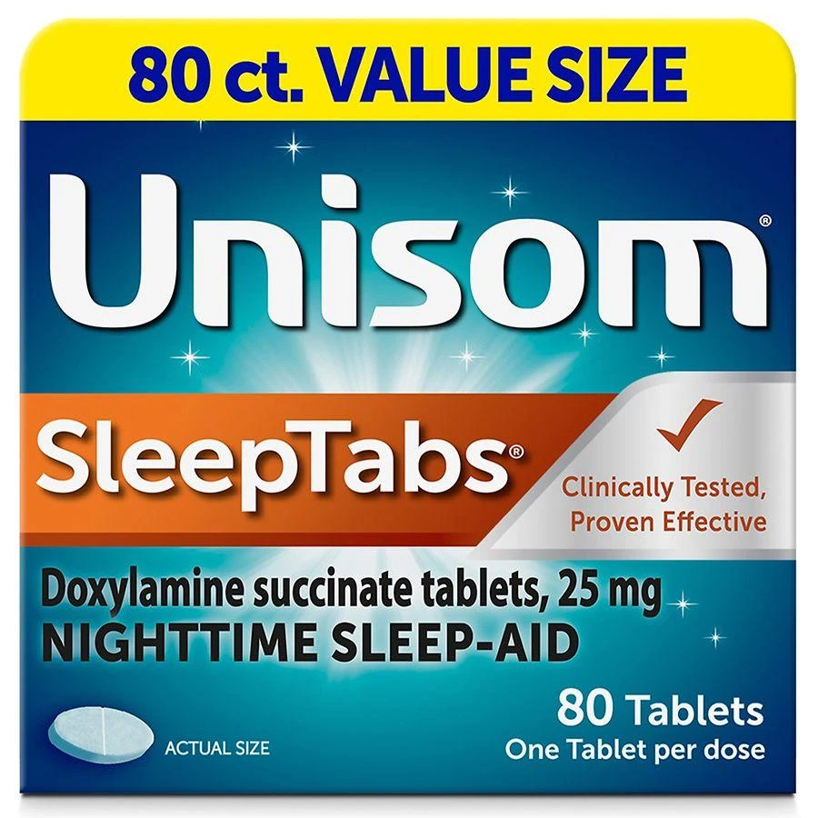 Unisom SleepTabs, Nighttime Sleep-Aid