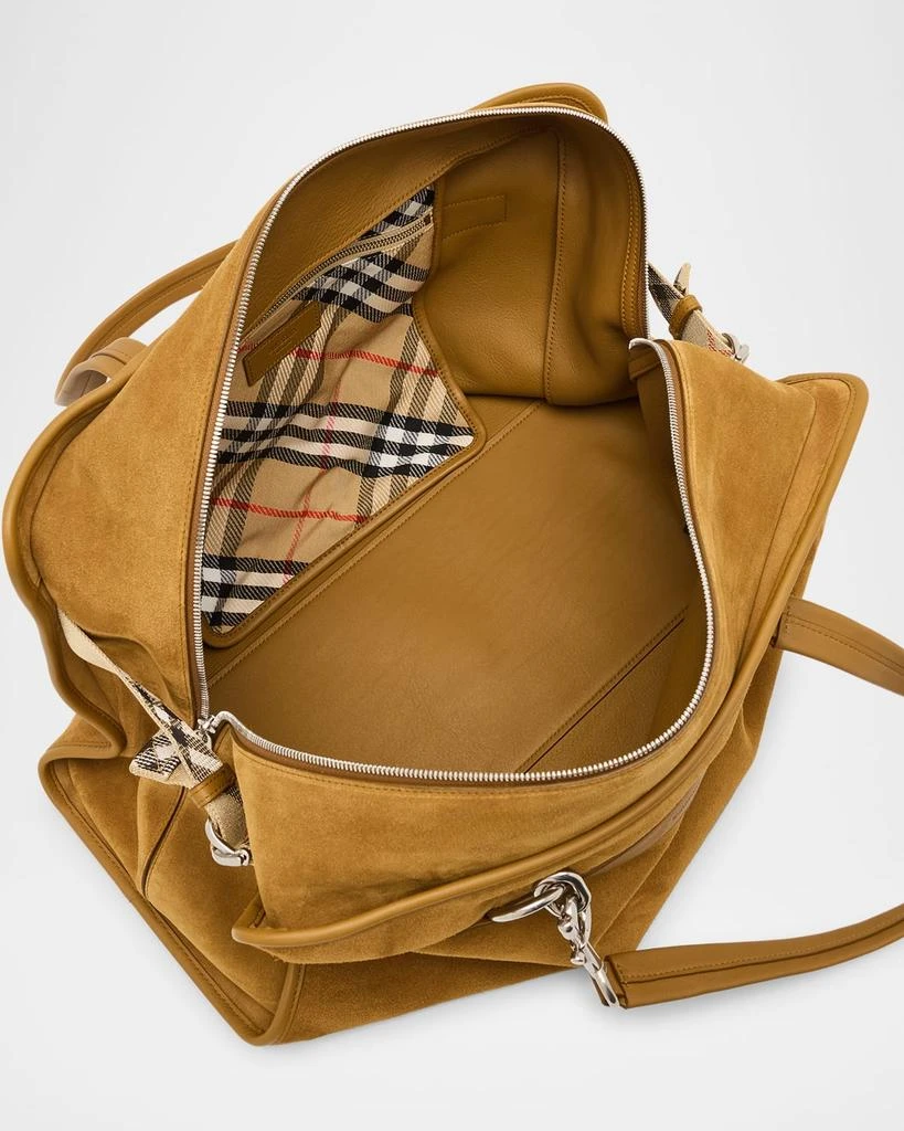 Burberry Men
s Suede Duffel Bag 4