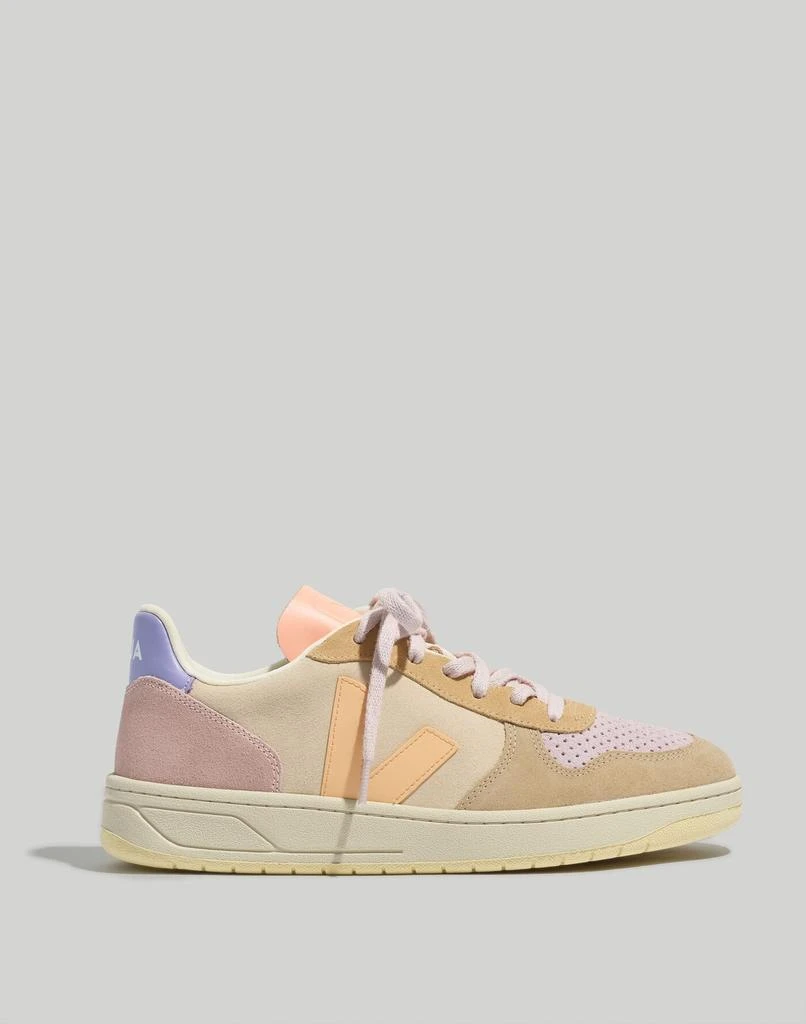 Veja Suede V-10 Sneakers in Blue 2