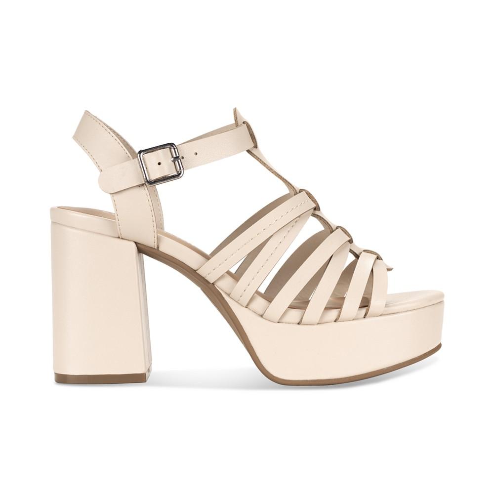 Sun + Stone Women's Fondaa Block Heel Fisherman Platform Sandals, Created for Macy's