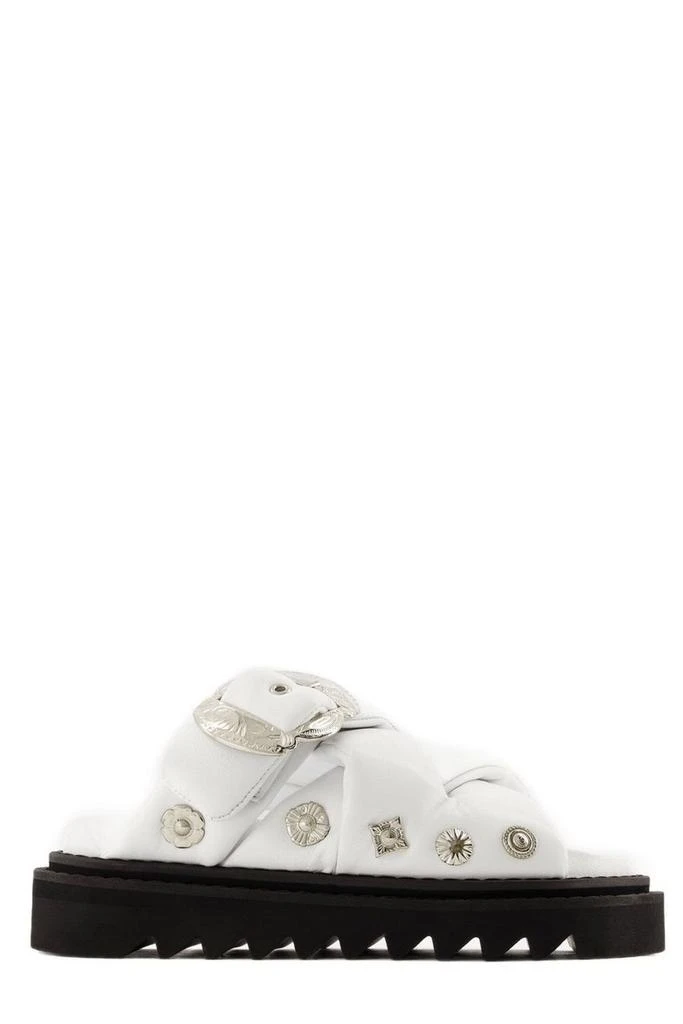 Toga Pulla Toga Pulla Buckled Puffer Sandals 1