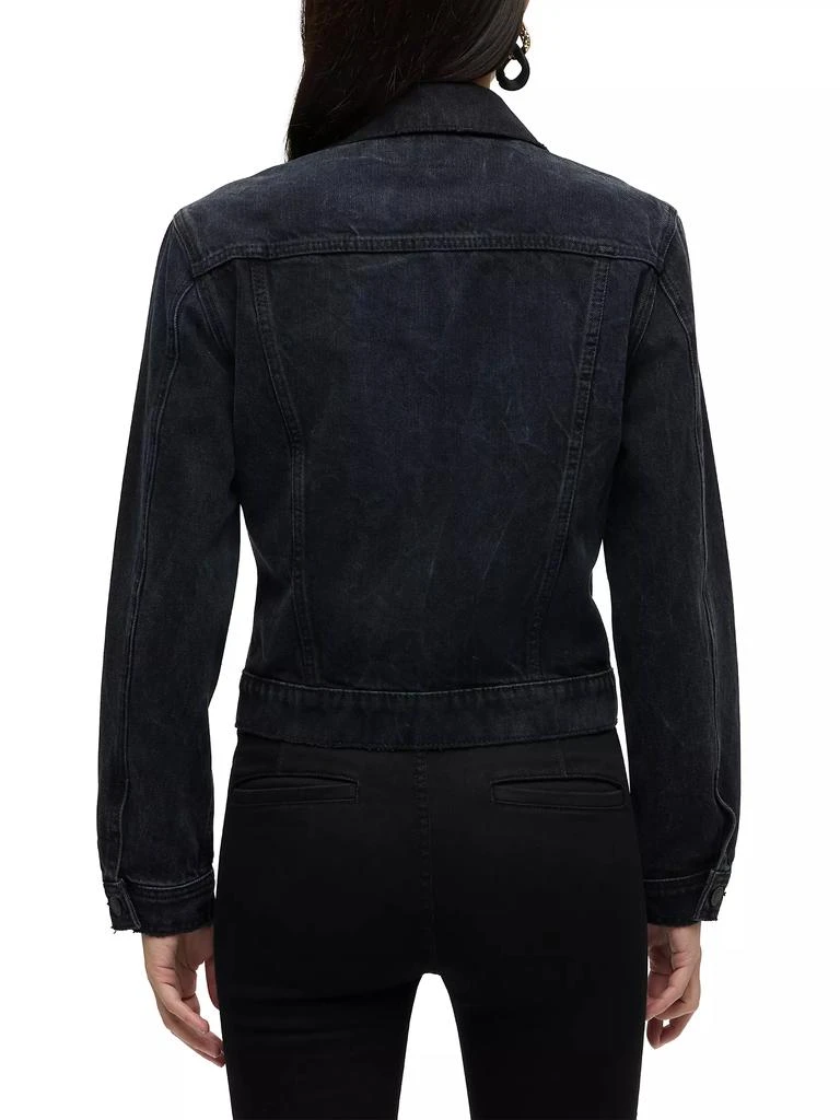 Hudson Denim Cinched-Waist Jacket 4