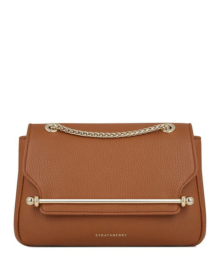 Strathberry East/West Soft Mini Leather Convertible Crossbody 1