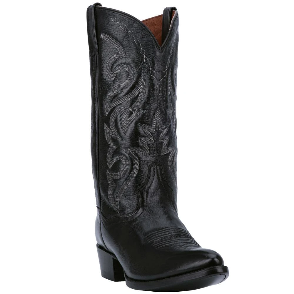 Dan Post Boots Milwaukee Embroidered Narrow Pointed Toe Cowboy Boots 2