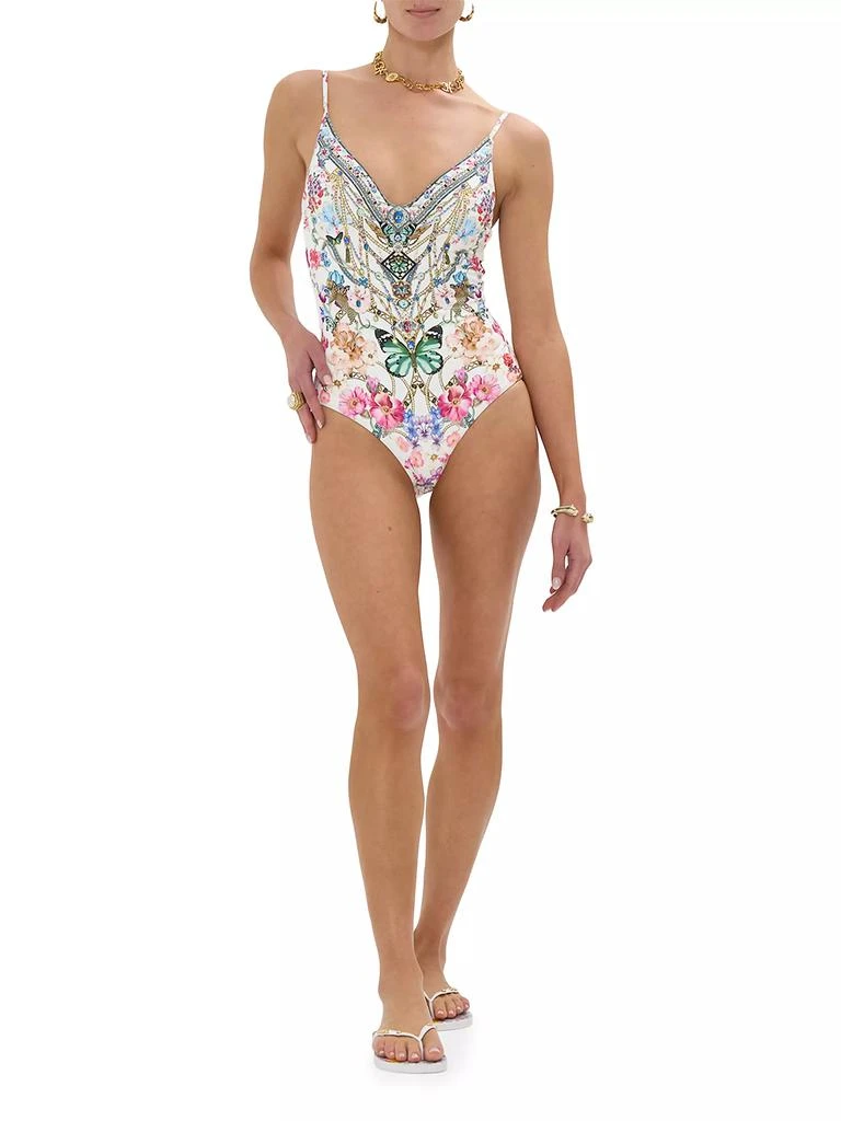 Camilla Wired V-Neck One-Piece Swimsuit 2
