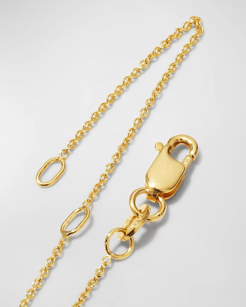 Roberto Coin Fleur de Lise Necklace in Yellow Gold 4