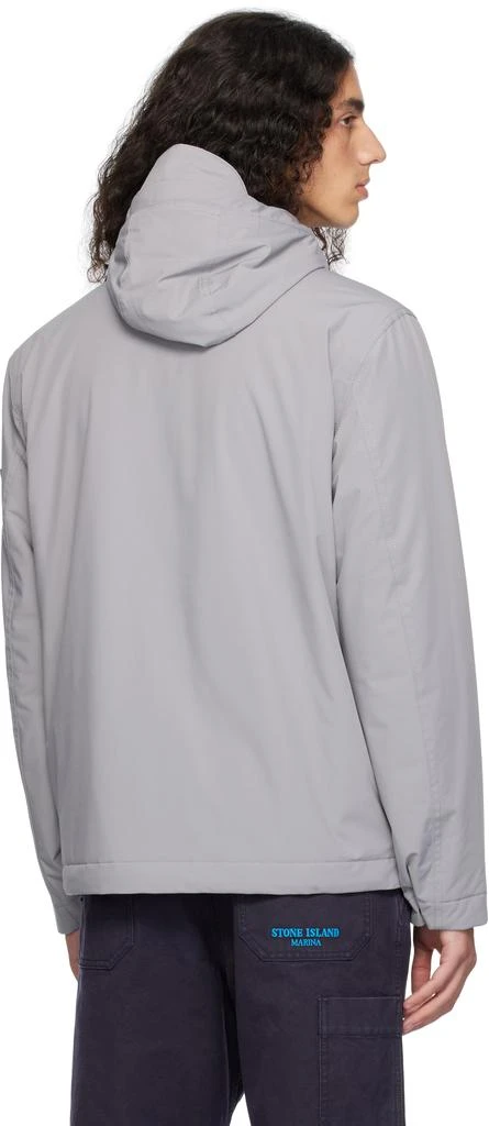 Stone Island Gray 40627 Soft Shell-R PrimaLoft Insulated Jacket 3