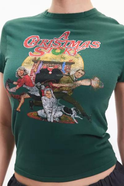 Urban Outfitters A Christmas Story Graphic Baby Tee