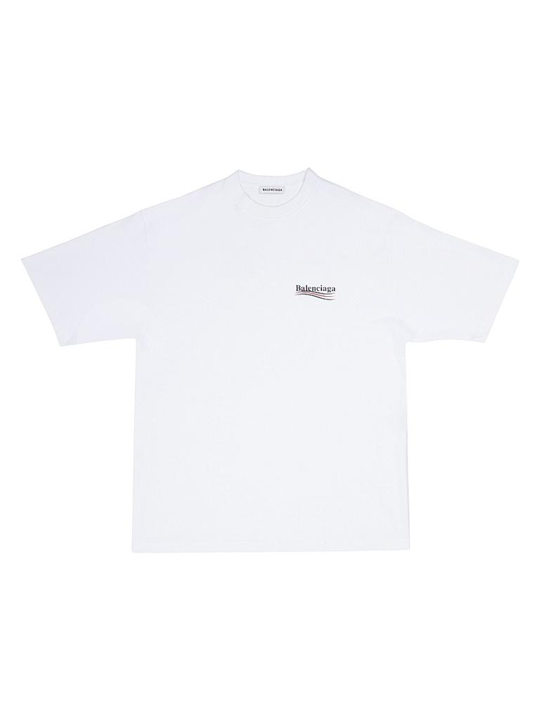 Balenciaga Political Campaign T-shirt Large Fit - T-Shirts - Free