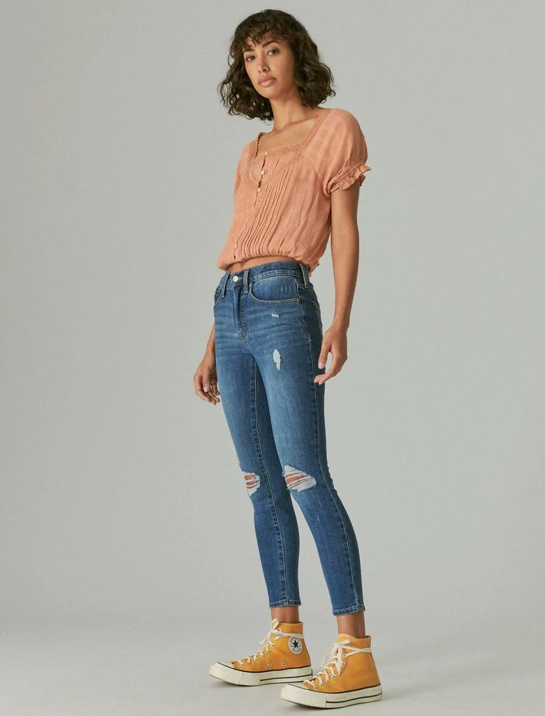 Lucky Brand Women's High Rise Bridgette Skinny 2