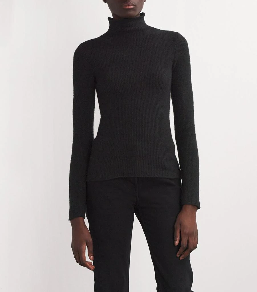 The Row Hurly Cashmere-Blend Top 3