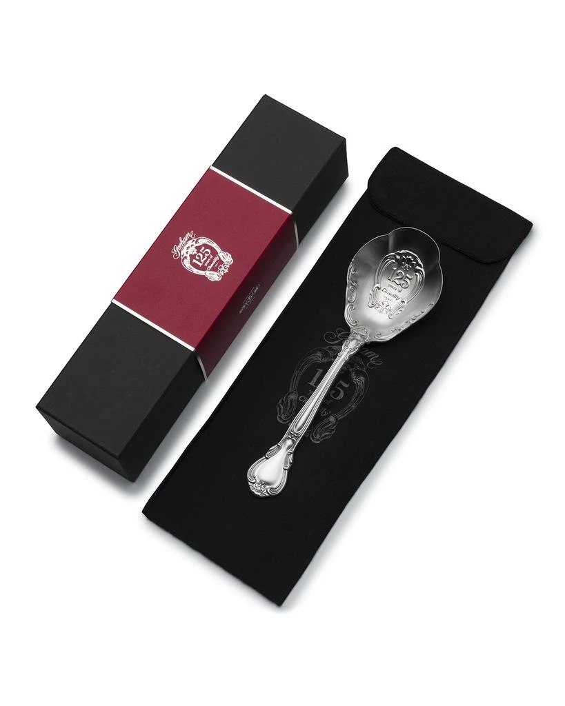 Gorham Chantilly 125th Anniversary Serving Spoon 2