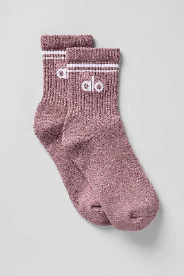 Calcetas Alo Yoga Deportiva Unisex Throwback Socks | Meses sin interés