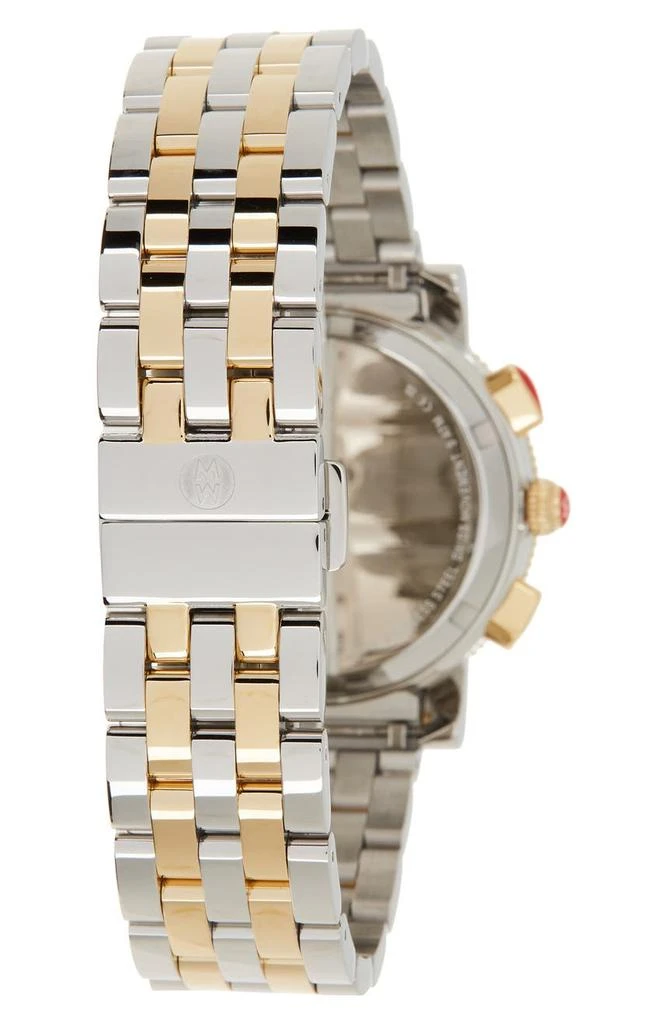Michele Women's Diamond Accent Two-Tone Sport Sail Watch, 38mm - 0.06ctw 5