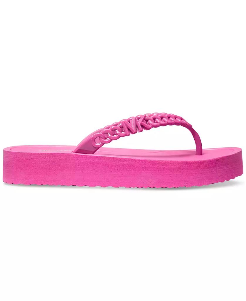 Michael Kors Zaza Slip-On Platform Flip Flop Sandals