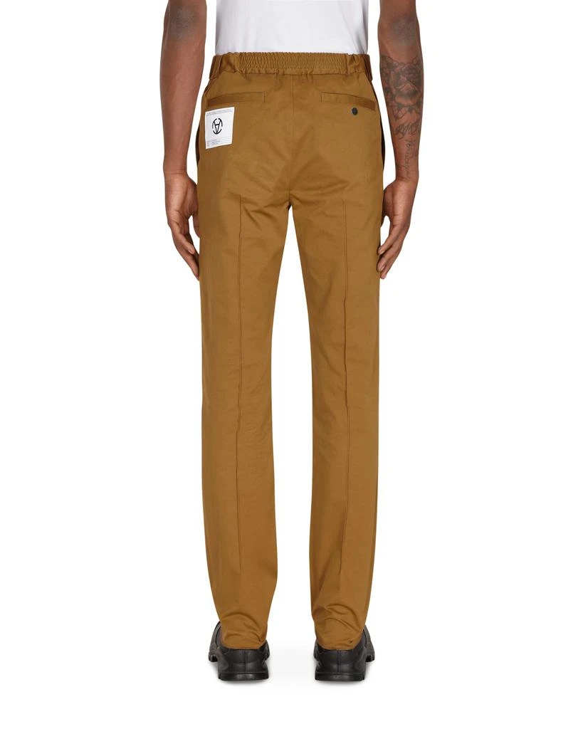 Slam Jam Diagonal Attica Pants Brown 3
