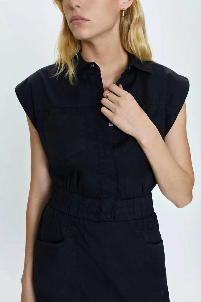 bardot sheer mesh midi dress Off Track | Black Bodycon Midi Dress With Sheer Sleeves