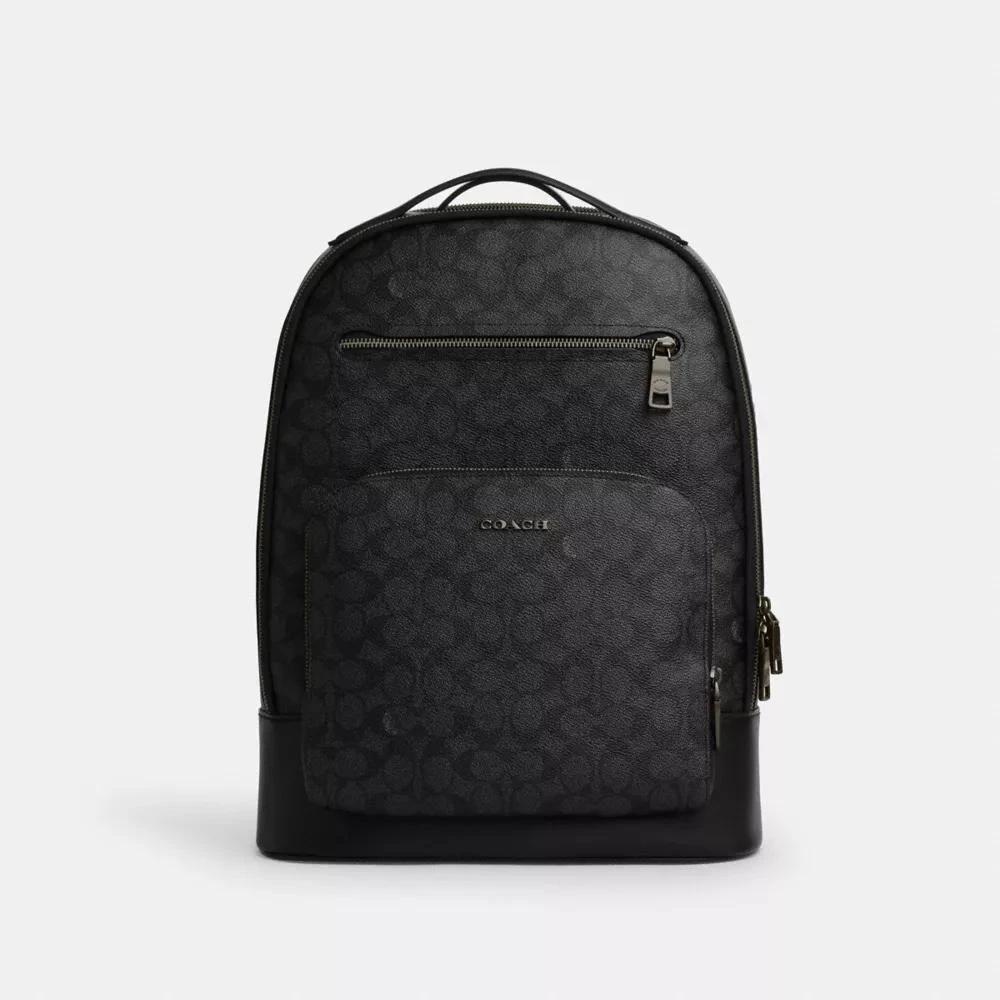 Coach Ethan Backpack In Signature Canvas 1